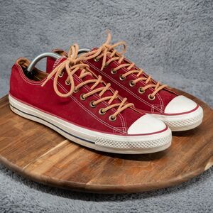 Converse Red and White Athletic Shoes